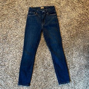 MOTHER Denim The Looker in Clean Sweep, Size 25